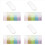 Blank Clear Acrylic Bookmarks 80Pcs Rectangle Craft Transparent Book M 1