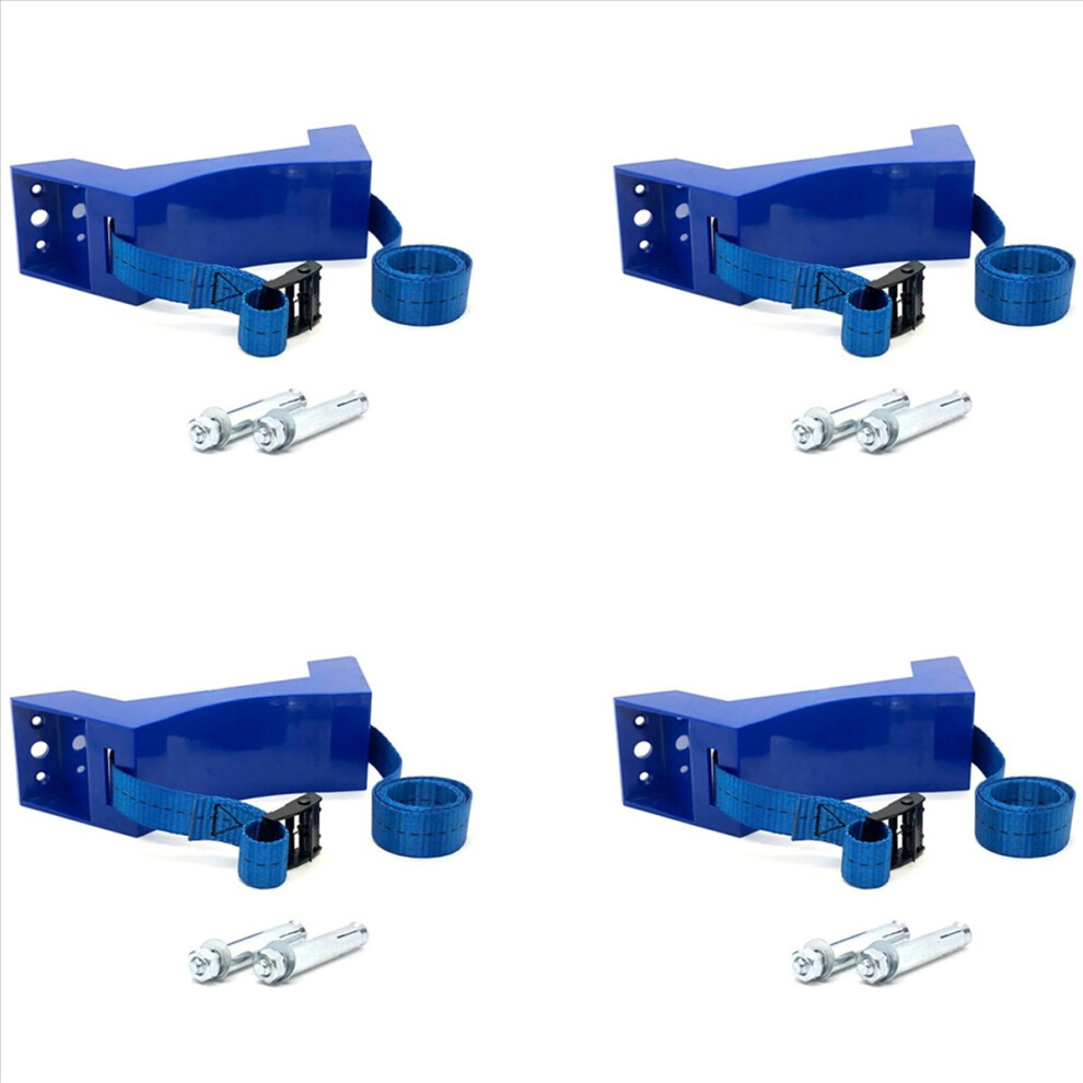 4X Cylinder Mounted Bracket Gas Abs Holder For Motorhome Rv Caravan,Bl 4851296974133
