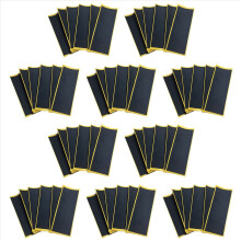 200 kpl/erä mustaa otelautakannen leikkaamatonta teippitarraa vaahtomuovikahvalla 38 mm x 1