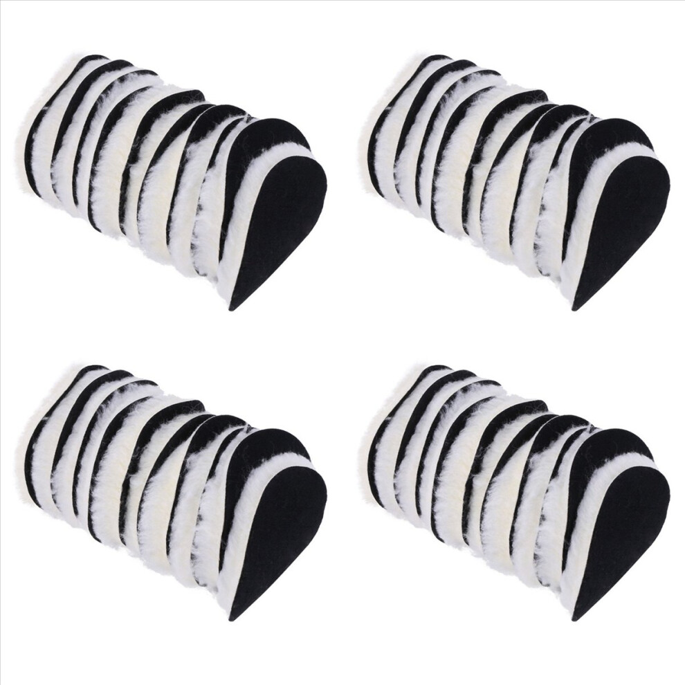 40 Pcs 125 Mm Car Polishing Pad 5 Inch Polish Waxing Pads Wool Polishe 4851296982268