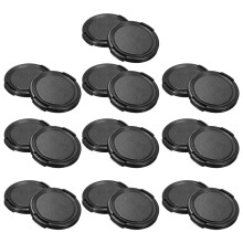 Universele set van 20 stuks 49 mm lensdoppen met middenklem voor DSLR-camera's