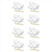 Kit per il progetto del Sistema Solare, PlanetModel Crafts, 112 pezzi di polistirolo di varie dimensioni.