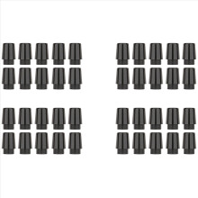 Conjunto de 48 ponteiras de golfe compatíveis com ferros de 0,355 polegadas (9 mm) de diâmetro.