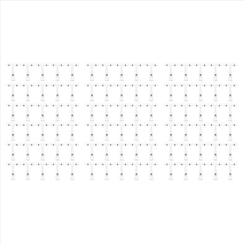 90 Pcs Label Holders Sign Clip, Plastic Clear Rotatable Clips, Merchan 1