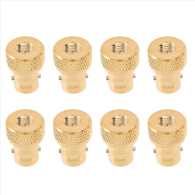 8X SMA Male to BNC Female Jack M/F Straight Type Adapter Coaxial Conne
