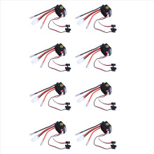 8 regolatori di velocità RC ESC 320A 6-12V con spazzole e BEC 2A per barche RC