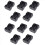 10X Double Side Spring 6 X 1.5 V AA Battery Holder Case Box Black 1