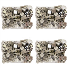 400 supports de mèche en métal pour bougies en bois