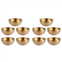 10X Large Capacity Stainless Steel Salad Bowls Korean Soup Rice Noodle