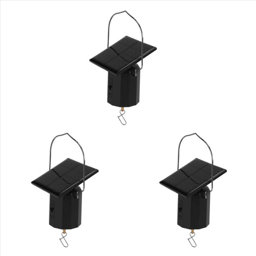 3X Wind Spinner Motor Solar Hanging Display Rotating Rotatable Hook