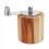4X Pepper Mill, Hand Crank Wood Grinder with Classic Handle and Adjust 8