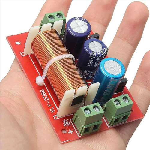3X 400W Speaker Crossover 2 Way High-Low 4-16 Ohm Frequency Divider fo