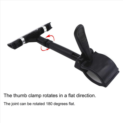 30PCS Adjustable Plastic Sign Holder,Clip-on Style Double Head Display