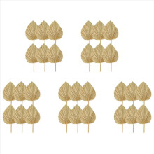 30PCS Dried Palm Leaves Natural Fans,Large Spear Tropical Decoration S