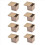 8X Square Loaf Pan with Lid Toast Mold Bread Pullman Cover Non-Stick M 1