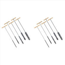 10x Drill Hole Brush Set 8/12/16/20/25mm Cleaning Stainless Steel Brus
