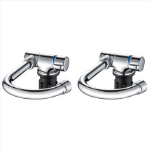 2X Foldable Faucet 360 Dgree Rotation Sink Water Tap Single Handle Col