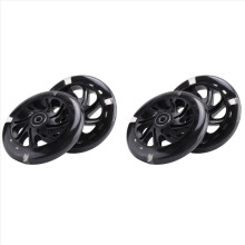 2Pair 120mm Children Scooter LED Lights Flashing Wheels with Bearings