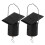 2X Wind Spinner Motor Solar Hanging Display Rotating Rotatable Hook 1