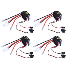 4 regolatori di velocità RC ESC 320A 6-12V con spazzole e BEC da 2A per barche RC