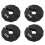 4X Gym Micro-Plates Haltergewichtschijf Rubberen schijven 1