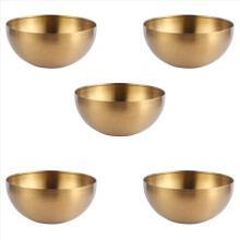 5X Large Capacity Stainless Steel Salad Bowls Korean Soup Rice Noodle