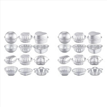 24 Pcs 6 Shapes Bath-Bomb Making for Crafts DIY Crafting Press Mould H