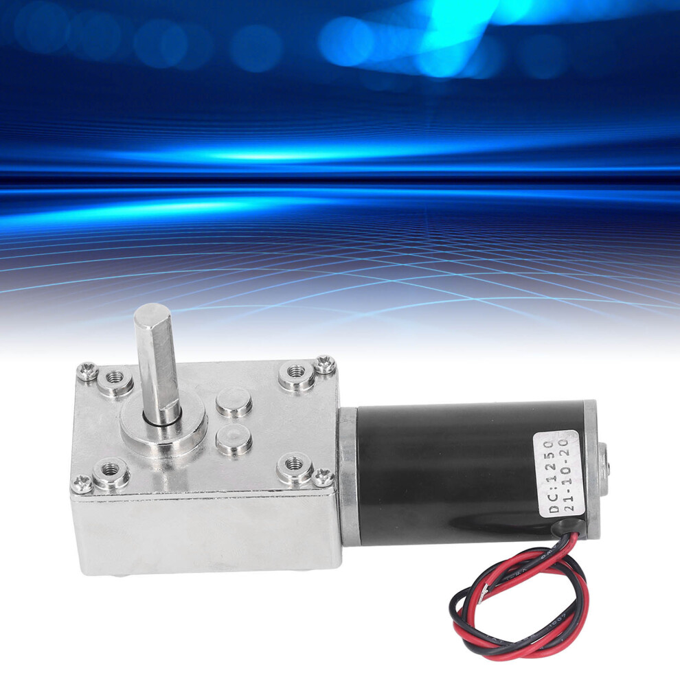 Dc 18W 12V Reversible Torsion Gear Motor, Adjustable Speed 8431390156671