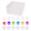 200 Strips Paint Pots Strips,300 2Ml/0.07 Oz Empty Cup with Lids, for 3