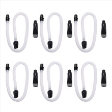 6X Flexible Tube Mouth Organ Pianica Mouthpiece Musical Instrument Acc