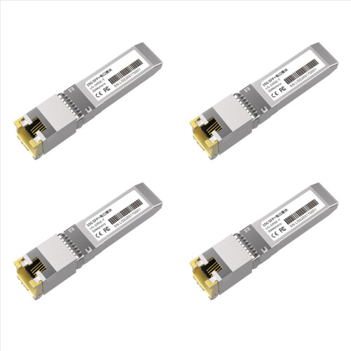 4X 10G + Module 10GbE Copper Modules Optical Port Turn to RJ45 Etherne