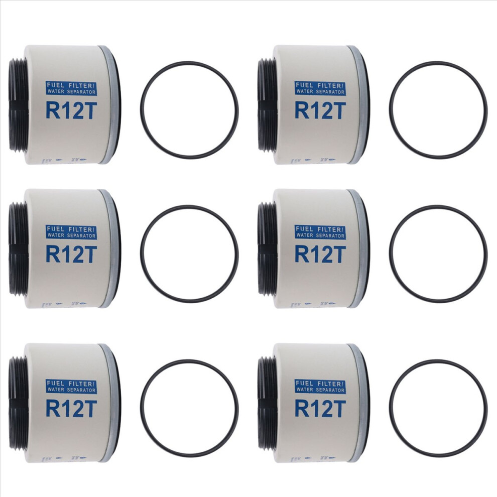 6X R12t /Water Separator Filter Engine For 40R 120At S3240 Npt Zg1/4-1 4851296991383