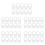 50 Pcs Button Silicone Ring Pacifier Holder Mannequin Clip Adapter Tra 1