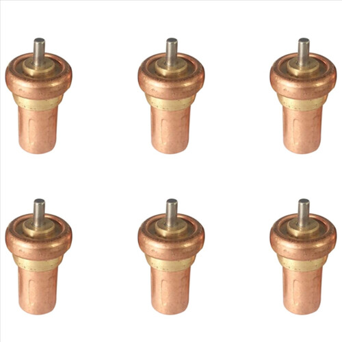 6X Replacement Thermostat Valve Core Opening Temperature 71 Degree C