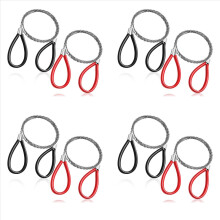 8 Pcs PVC Pipe Cable Saw Stainless Steel Wire Hand Pocket String Rope