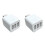 2x adaptér Tuya Smart Zigbee 3 USB 5V Mini Power Life Control V 1