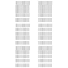 150 Stück magnetische Malleinwand-Panels, Mini-Tafeln, leere Leinwände für