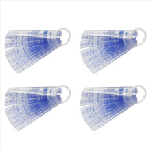 4x Kunststoff-Fühlerlehre 0,05 mm bis 3 mm metrisch - Messwerkzeug 21 Blatt