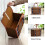 6X Picnic Woven Basket Wicker Storage Bag Handle Folded Fruit Shopping 6