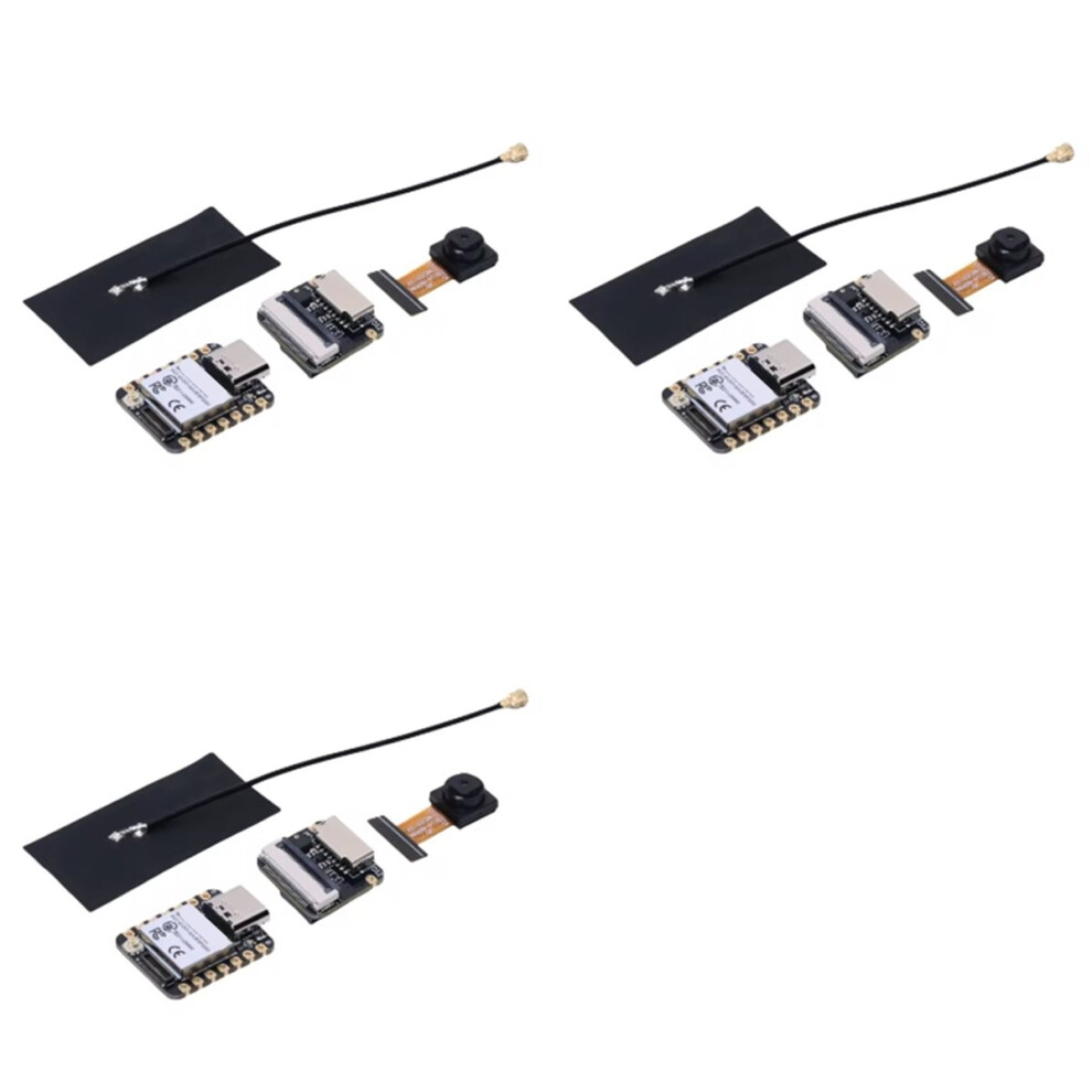 3X Xiao Sense-Seeeduino Xiao Esp32s3 Sense With Ov2640 Camera Sensor, 4851296987898