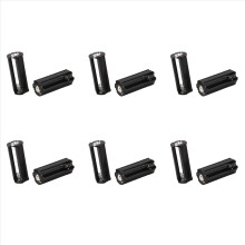 12Pcs Black Battery Holder for 3 x 1.5V AAA Batteries Flashlight Torch