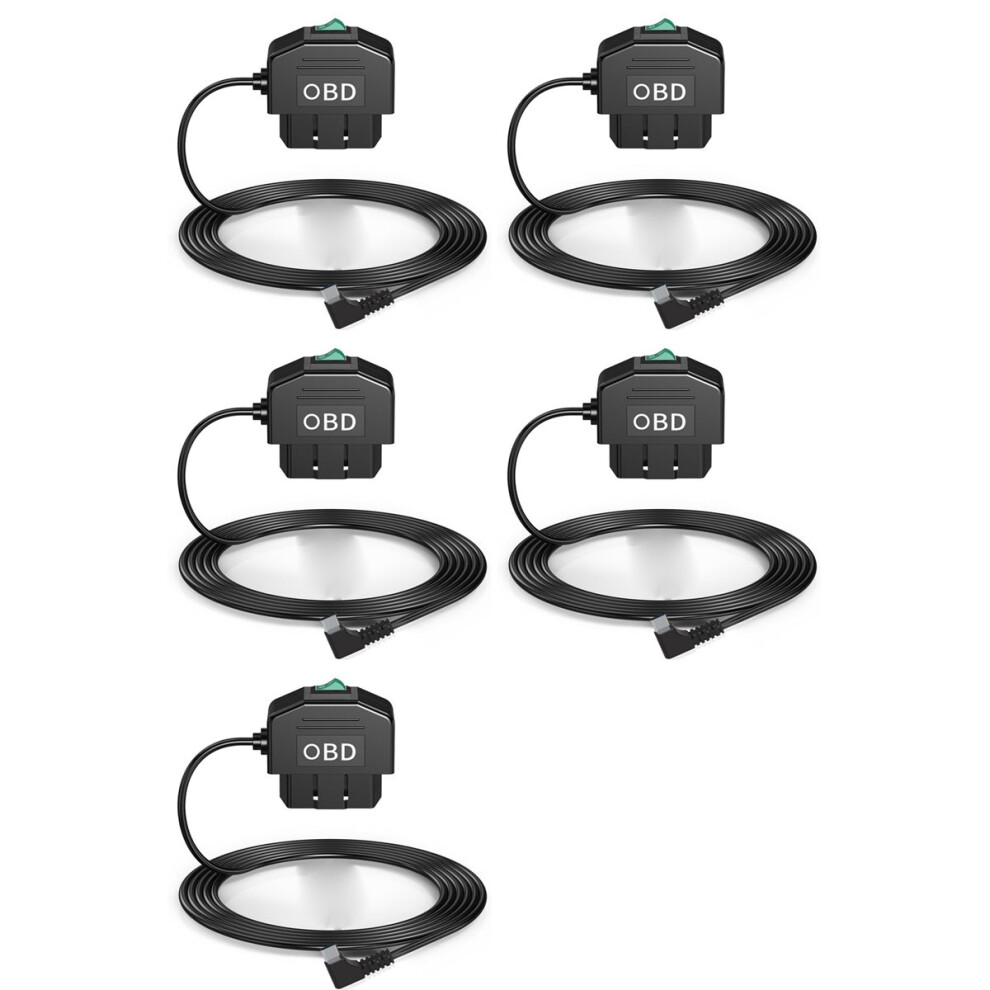 5X Dash Cam Obd Hardwire Kit,Dash Camera Usb Type C Kit With Power Cab 4851296988031