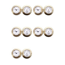 Thermometer, hygrometer, barometer, horloges, klok, complete set van 10 stuks, weerstation