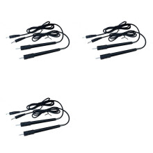 Conjunto de 6 canetas de reposição para entalhe em cera, para laboratório odontológico digital elétrico.
