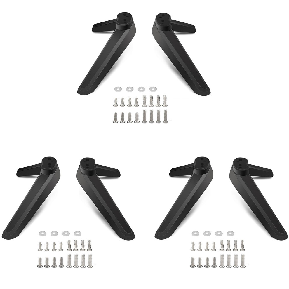 6X Universal Tv Stand, Table Top Stand Base Replacement, Pedestal Feet 4851296901757