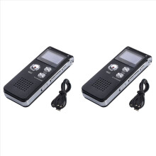 2X 8G Voice Recorder, High-Definition Noise Reduction MP3 Player, Suit