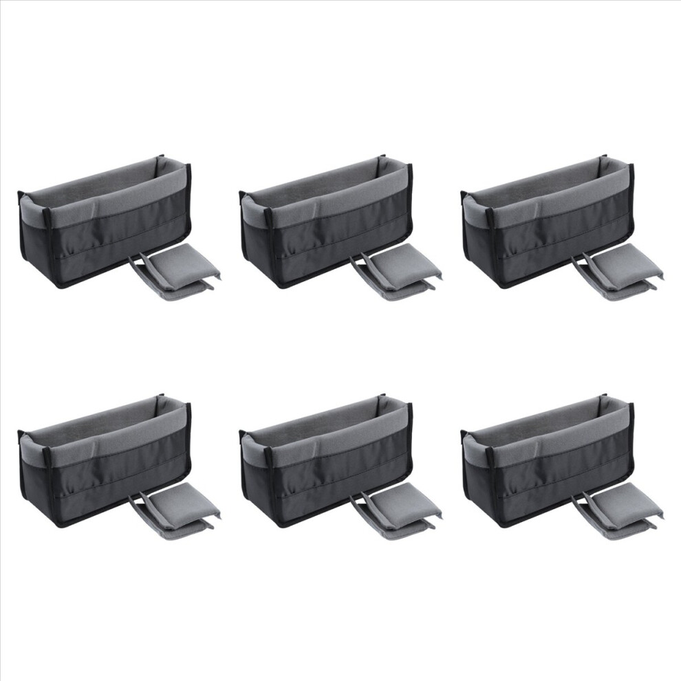 6X Shockproof Dslr Slr Camera Insert Organizer Case Partition Divider 4851296993080