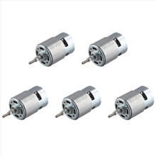 5 motores de CC 755 para desbrozadora de 21 V con eje largo.
