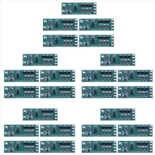 25Pcs 3-12V Flashing LED Light Module Red Blue Pair Suitable for Car B