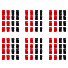 96 Pcs Loose Protector Battery Terminal Cover Flexible Busbar Isolatio